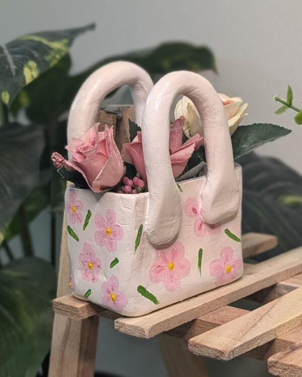 Floral Bag Vase