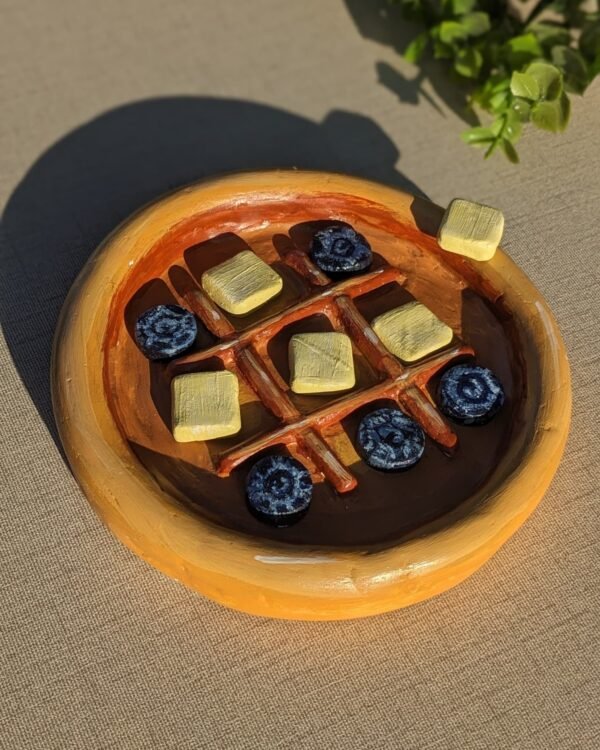 Pancake Tic Tac Toe Jewelery Holder